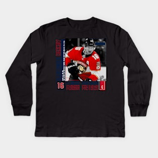 Aleksander Barkov Paper Poster Kids Long Sleeve T-Shirt